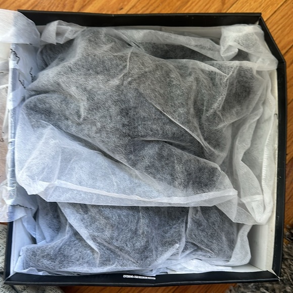 NWT Lulu's Catwalk Strut Black Suede Over the Knee Boots size 6.5 - Picture 3 of 4